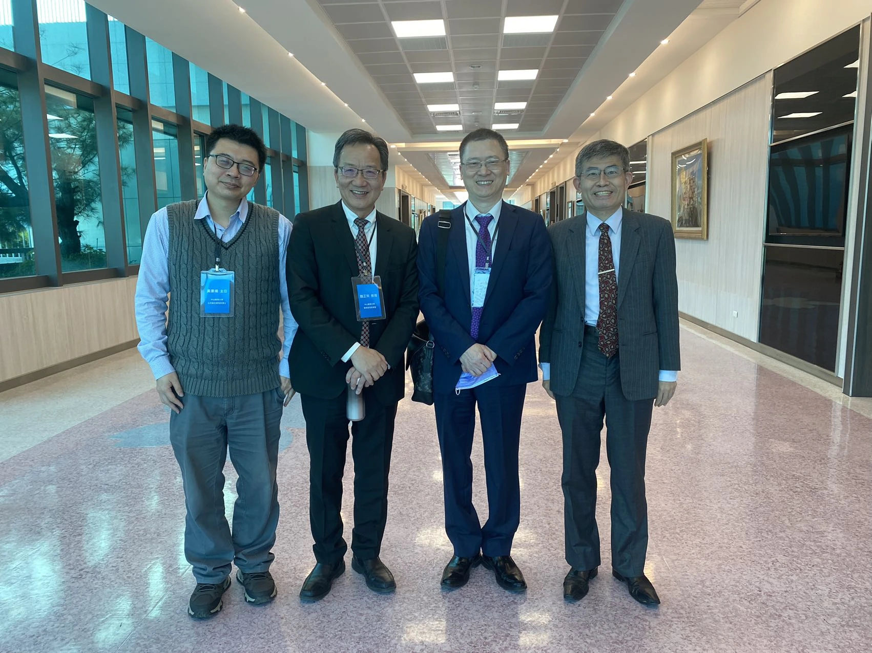 學會研究團隊學術交流合影